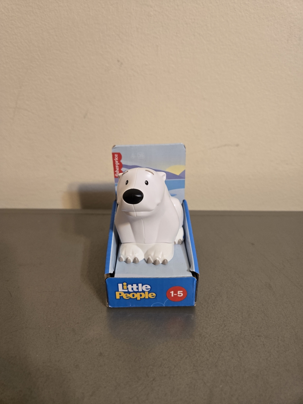 Fisher-Price Little People Polar Bear Toy Figure
